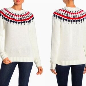 Fair Isle J. CREW Sweater XS
